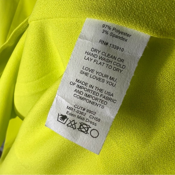 Show Me Your Mumu Citrine Eden Midi Dress Size Large - Picture 5 of 7